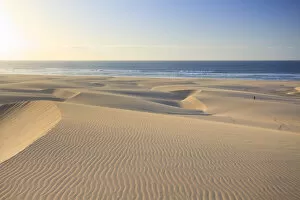 Images Dated 4th May 2010: Cape Verde, Boavista, Chaves Beach (Praia de Chaves), sand dunes
