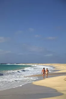 Images Dated 4th May 2010: Cape Verde, Sal, Santa Maria Beach