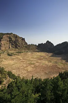 Cape Verde, Santo Antao, Cova de Paul (Paul Crater)