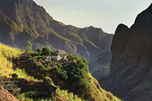 Images Dated 4th May 2010: Cape Verde, Santo Antao, Ribeira do Paul (Paul Valley)