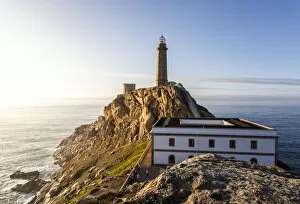Images Dated 10th January 2019: Cape Vilan Lighthouse, Costa Morte, La Coruna Province, Galicia, Spain