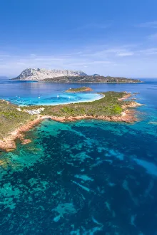 Transparent Prints: Capo Coda Cavallo and the Island of Tavolara (San Teodoro, Sassari province, Sardinia