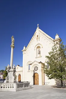 Bratislava Prints: Capuchin Church, Bratislava, Slovakia