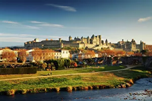 City Wall Prints: Carcassonne, Languedoc, France
