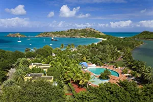 Images Dated 30th April 2008: Caribbean, Antigua, Deep Bay, near the town of St. John s