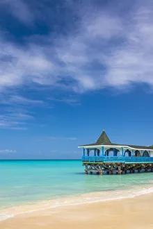 Caribbean, Antigua, Dickinson Bay, Dickinson Bay Beach, Warri Pier Restaurant