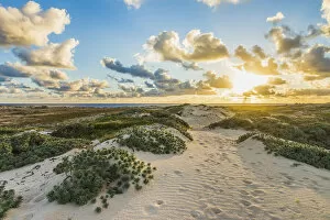 Caribbean, Aruba, Noord District, Landscape of the California Sand Dunes area