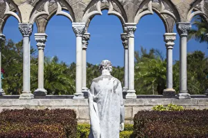 Caribbean, Bahamas, Nassau, Paradise Island, Versailles Gardens and Cloisters