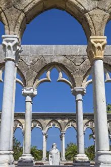 Caribbean, Bahamas, Nassau, Paradise Island, Versailles Gardens and Cloisters