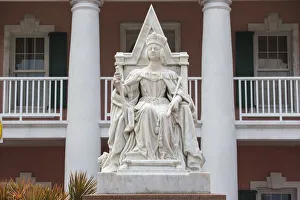 Caribbean, Bahamas, Providence Island, Nassau, Parliament Square, Parliament House