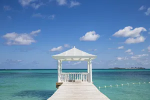 Caribbean, Bahamas, Providence Island, Jetty
