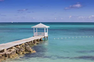 Caribbean, Bahamas, Providence Island, Jetty