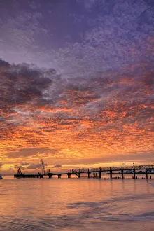 Caribbean, Barbados, Bridgetown, Carlisle Bay and Boat Jetty