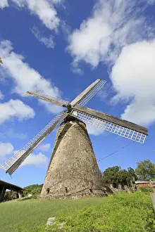 Caribbean, Barbados, Morgan Lewis Sugar Mill (Last working Mill in the Caribbean)