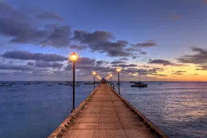 Images Dated 30th July 2012: Caribbean, Barbados, Oistins, Boat Jetty
