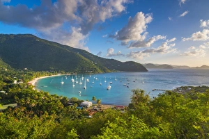 Caribbean, British Virgin Islands, Tortola, Cane Garden Bay