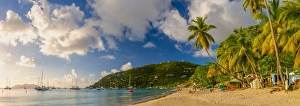 Caribbean, British Virgin Islands, Tortola, Cane Garden Bay, Cane Garden Bay Beach