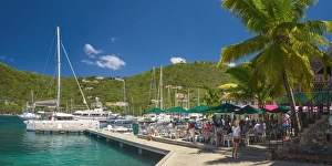 Jetties Prints: Caribbean, British Virgin Islands, Tortola, Sopers Hole