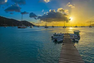 Caribbean, British Virgin Islands, Tortola, Cane Garden Bay, Cane Garden Bay Beach
