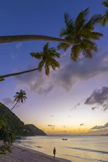 Caribbean, British Virgin Islands, Tortola, Cane Garden Bay, Cane Garden Bay Beach