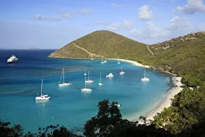 Images Dated 24th August 2010: Caribbean, British Virgin Islands, Jost Van Dyke, White Bay