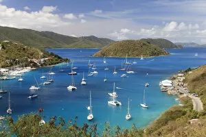 Images Dated 29th July 2010: Caribbean, British Virgin Islands, Tortola, Sopers Hole Marina