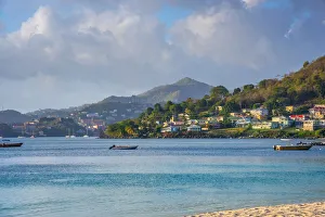 Caribbean, Grenada, Grand Anse Bay, Grand Anse Beach