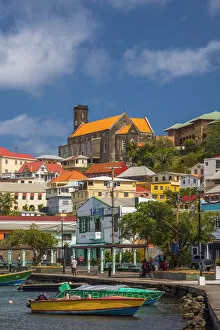 Windward Islands Collection: Caribbean, Grenada, St. Georges, Carenage