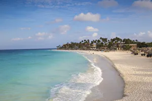 Caribbean, Netherland Antilles, Aruba, View of Divi beach