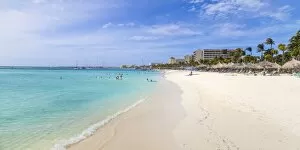 Images Dated 1st June 2016: Caribbean, Netherland Antilles, Aruba, Palm beach