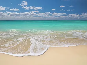 Cayman Prints: The Caribbean Sea at Seven Mile Beach on Grand Cayman, Cayman Islands, British West Indies