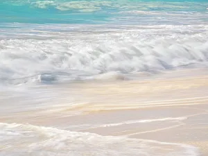 Cayman Prints: The Caribbean Sea at Seven Mile Beach on Grand Cayman, Cayman Islands, British West Indies
