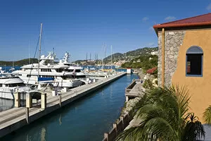 Images Dated 30th April 2008: Caribbean, US Virgin Islands, St. Thomas, Yacht Haven Grande, the new Yacht Harbour