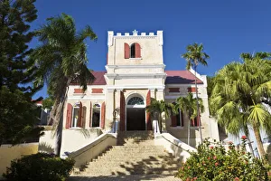Images Dated 30th April 2008: Caribbean, US Virgin Islands, St. Thomas, Charlotte Amalie, Frederick Lutheran Church
