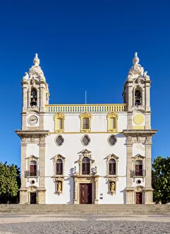 Images Dated 7th March 2019: Carmo Church, Largo do Carmo, Faro, Algarve, Portugal