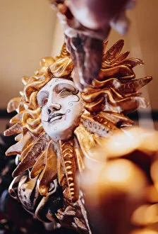 Images Dated 18th February 2021: Carnival Mask, Venice, Veneto, Italy