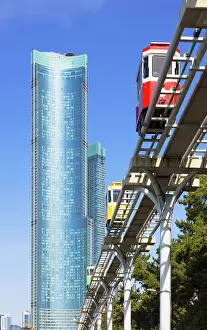 Traffic Prints: Cars of Haeundae Blueline Park and Busan X the Sky skyscraper