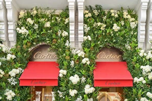 Images Dated 10th July 2023: Cartier shop front, Chelsea, London, England, UK