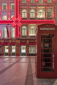 Front Gallery: The Cartier shop on Old Bond Street illuminated at night, London
