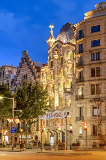 Casa Batllo, Barcelona, Catalonia, Spain