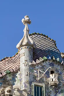 Images Dated 30th March 2020: Casa Batllo, Barcelona, Catalonia, Spain