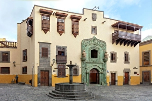 Las Palmas Prints: Casa de Colon, Vegueta, Las Palmas de Gran Canaria, Gran Canaria, Canary Islands, Spain