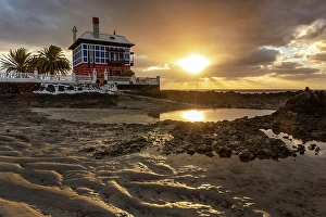 Lanzarote Prints: Casa Juanita (The Doll's House) Arrieta, Lanzarote, Canary Islands, Spain