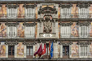 Casa de la Panaderia building, Plaza Mayor, Madrid, Community of Madrid, Spain