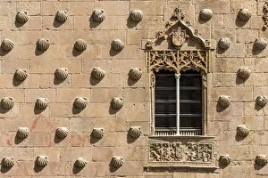 Images Dated 6th April 2018: Casa de las Conchas, Salamanca, Castile and Leon, Spain