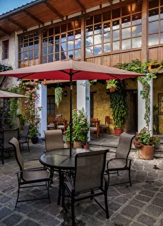 Quito Prints: Casa Los Geranios Restaurant, La Ronda Street, Old Town, Quito, Pichincha Province