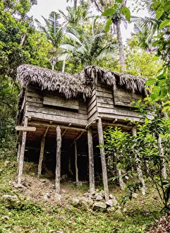 Communism Gallery: Casa de los locutores, Comandancia de la Plata, Sierra Maestra, Granma Province, Cuba