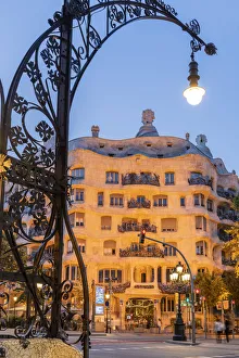 Casa Mila or La Pedrera, Barcelona, Catalonia, Spain
