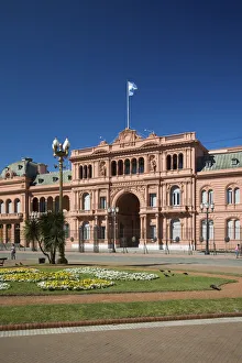 Images Dated 1st September 2008: Casa Rosada, Plaza de Mayo, Buenos Aires, Argentina