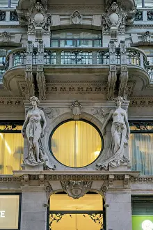 Art Nouveau Prints: Casa Terni Smolars, Trieste, Friuli-Venezia Giulia, Italy